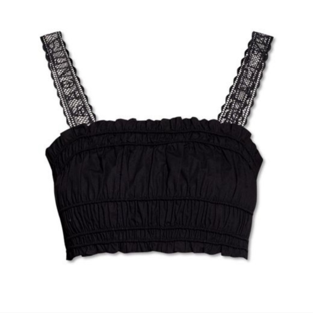 All Saints Alex cropped top